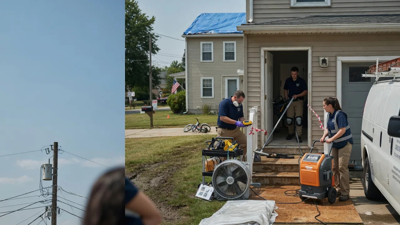 Water Damage Repair in De Pere, WI near me